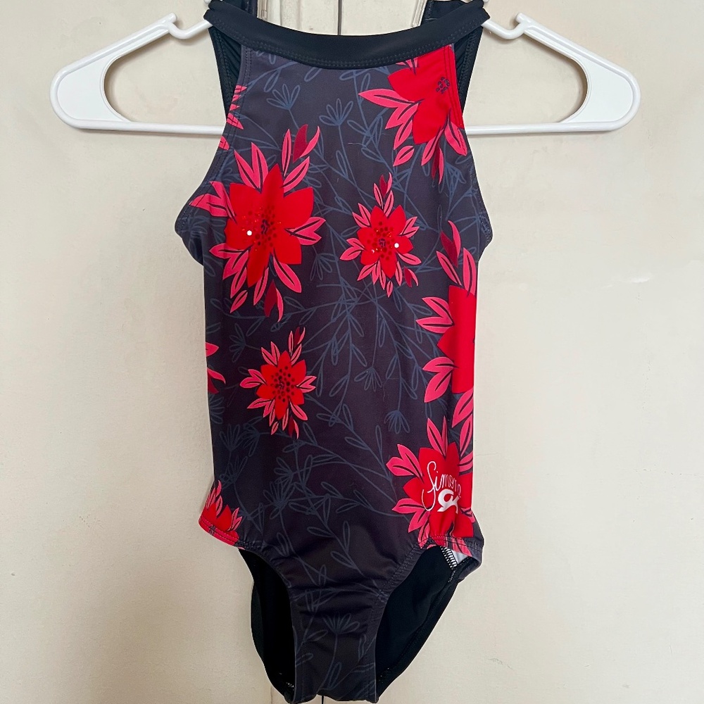 Simone Biles Be Your Best Tank Leotard Size CM